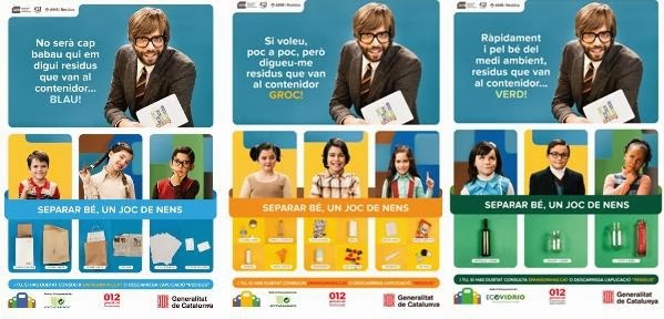 “Separar bien los residuos es un juego de niños”, una campaña para la gestión de residuos en Catalunya